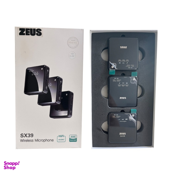 میکروفون بی‌ سیم یقه‌ ای زیوس مدل SX39