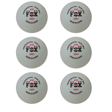 توپ پینگ پنگ فاکس مدل شش ستاره بسته 6 عددی