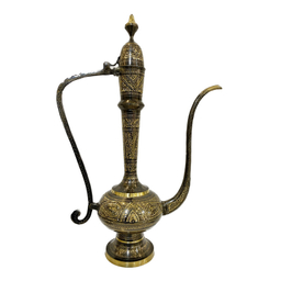 گلاب پاش برنجی مدل سیاه قلم کد 2185