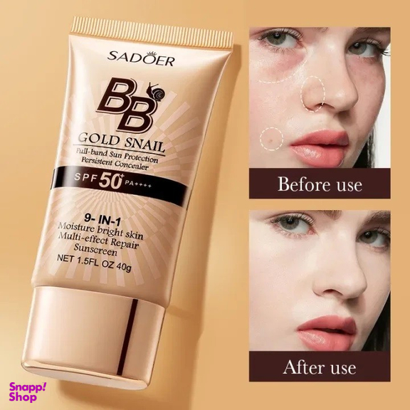 بی بی کرم سادور مدل Snail با SPF 50 حجم 40 میلی لیتر