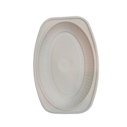 دیس متوسط یکبار مصرف گیاهی آملون کد 39/11072 بسته ۶ عددی