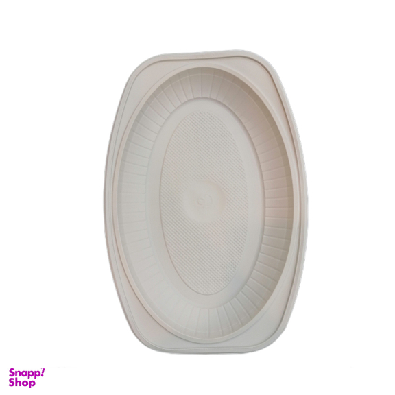 دیس متوسط یکبار مصرف گیاهی آملون کد 39/11072 بسته ۶ عددی