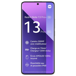 گوشی موبایل شیائومی مدل Redmi Note 13 Pro Plus 5G دو سیم حافظه 512 گیگابایت و رم 12 گیگابایت