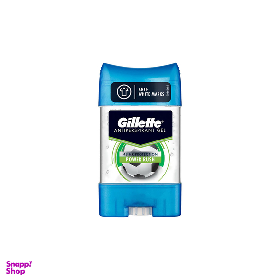 استیک ضد تعریق ژله ای مردانه ژیلت مدل Power Rush 48H حجم 70 میلی لیتر