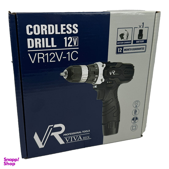 پیچ گوشتی شارژی ویوارکس مدل VR12V-1C