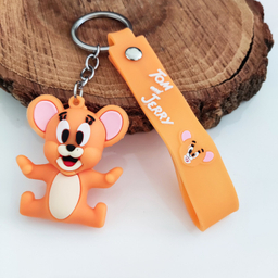 جاکلیدی مدل سیلیکونی طرح موش و گربه تام و جری کد DB20 بسته 2 عددی