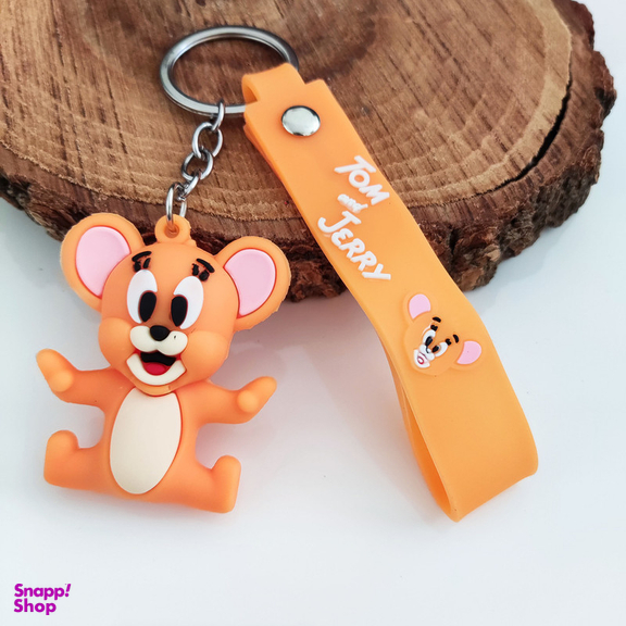 جاکلیدی مدل سیلیکونی طرح موش و گربه تام و جری کد DB20 بسته 2 عددی