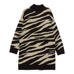 پلیور یقه ایستاده زنانه ال سی وایکیکی مدل tork578 رنگ مشکی