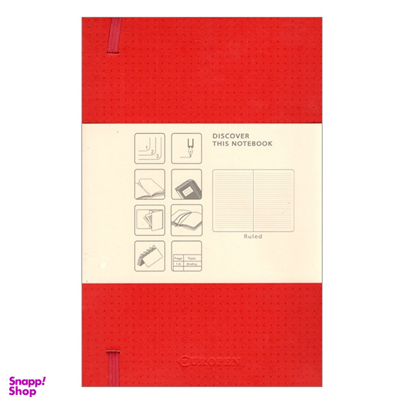 دفتر 110 برگ یوروپن مدل Hard Cover Notebook Medium