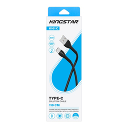 کابل شارژ USB به Type-C کینگ استار مدل K101C طول 1.1 متر