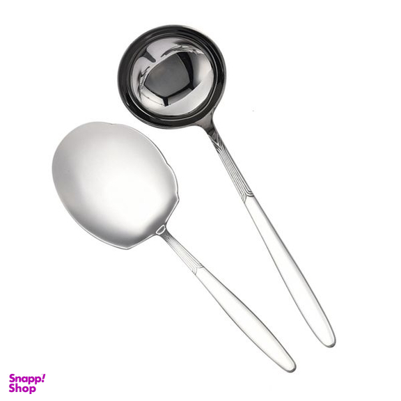 سرویس کفگیر و ملاقه 3 پارچه جی فی نی مدل 02