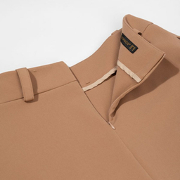 دامن زنانه برنس مدل هورا رنگ نسکافه ای