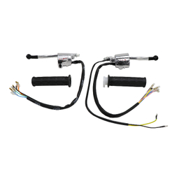 ست قلوه هوندایی با لاستیک سر دسته موتور سیکلت اونو مدل 33 مناسب هوندا مجموعه 4 عددی