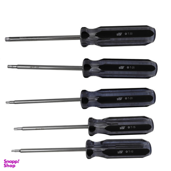 سری پیچ گوشتی ستاره ای اسکای مدل TS05 مجموعه 5 عددی