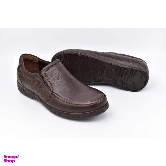 کفش روزمره مردانه شهپر مدل TB-1303 کد SH2095 رنگ قهوه ای