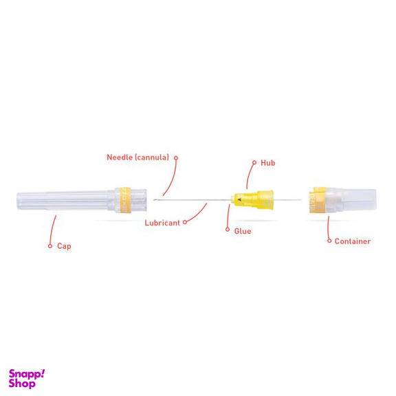 سرسوزن دندانپزشکی سها مدل 27S بسته 100 عددی