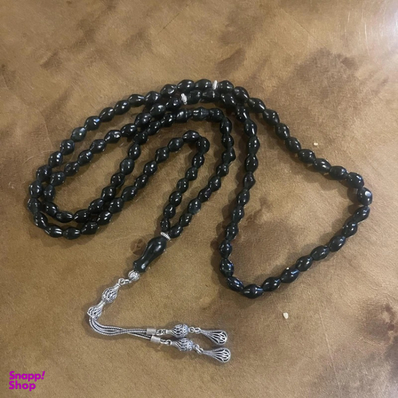 تسبیح نقره گالری ظهیرالدینی مدل SGH-01