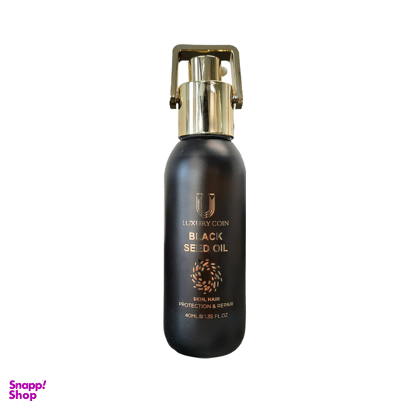روغن مو لاکچری کوین مدل Balck Seed کد 005 حجم 40 میلی لیتر