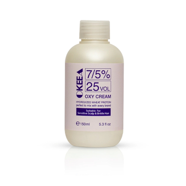 اکسیدان اکیا مدل 7.5 درصدی ولوم 25 حجم 150 میلی لیتر