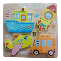 پازل آموزشی مدل آموزش های اولیه طرح وسایل نقلیه