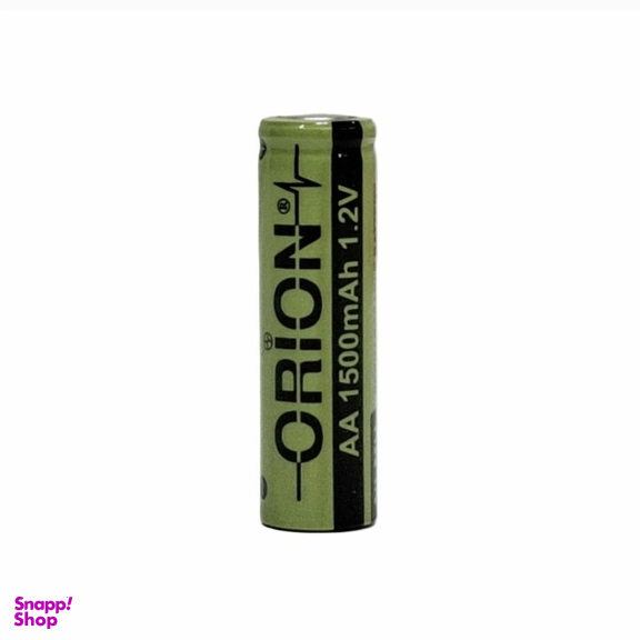 باتری قلمی قابل شارژ سرتخت اوریون مدل AA1500mAh بسته 2 عددی