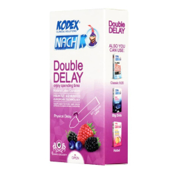 کاندوم تاخیری ناچ کدکس مدل Double Delay بسته 10 عددی