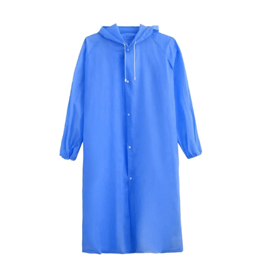 پانچو موتورسواری طرح Raincoat کد 210 رنگ آبی