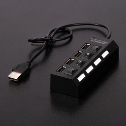 هاب 4 پورت USB 2.0 پورتز مدل HI-SPEED