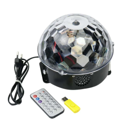 اسپیکر و رقص نور Magic Ball Light مدل Led