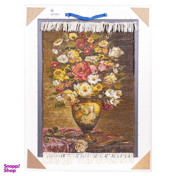 تابلو فرش دستباف سی پرشیا مدل گل در گلدان کد 903507