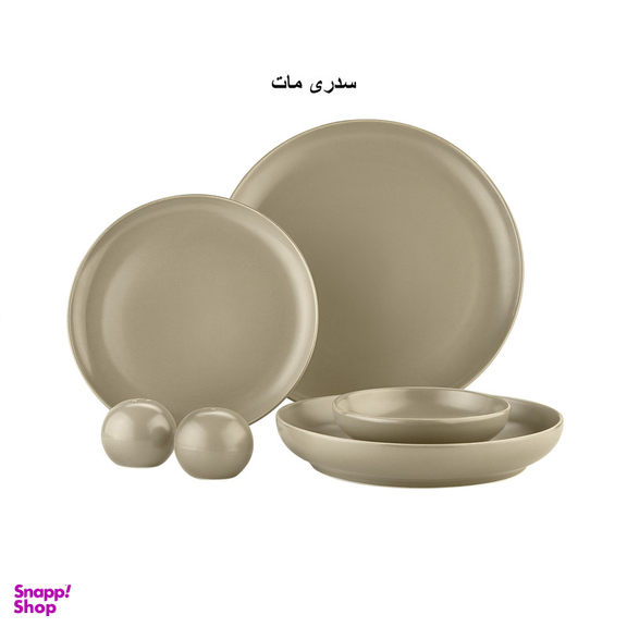 سرویس غذاخوری 18 پارچه گلد کیش مدل آتوسا GK748401