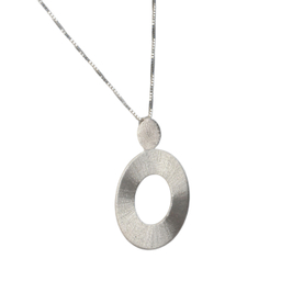گردنبند نقره زنانه مدل لیرا کد 536