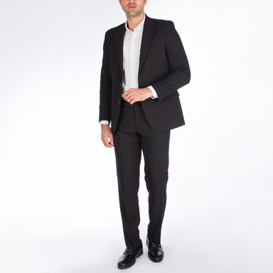 ست کت و شلوار آیکت مدل دراپ 4 مطهری کد 100 رنگ مشکی