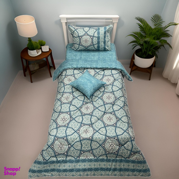 سرویس خواب مانیکا هوم مدل Larisa یکنفره 4 تکه