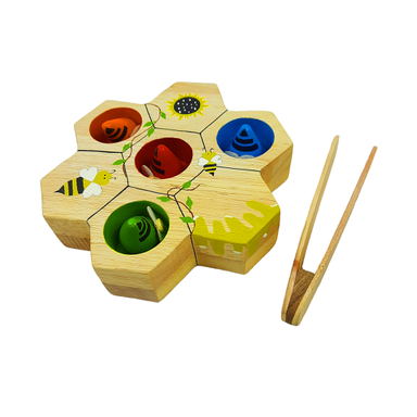 اسباب بازی نیمو چوبک مدل زنبوری پیوسته چوبی کد 37240