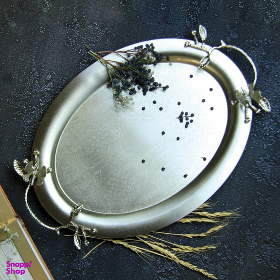 سینی فلزی روکش فورتیک سالینو کد N-6089