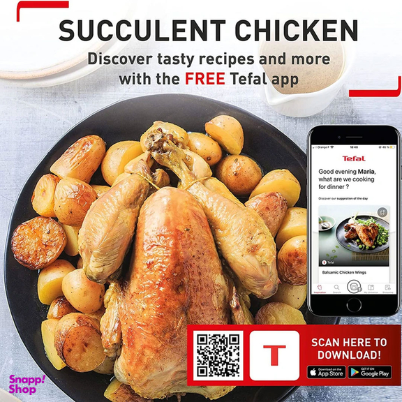 سرخ کن بدون روغن تفال مدل FW501827 ظرفیت 11 لیتر