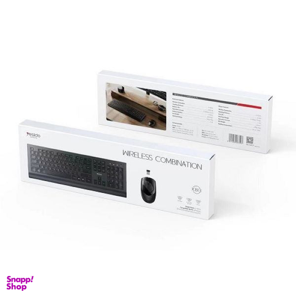 ماوس و کیبورد بی سیم یسیدو مدل Yesido KB13