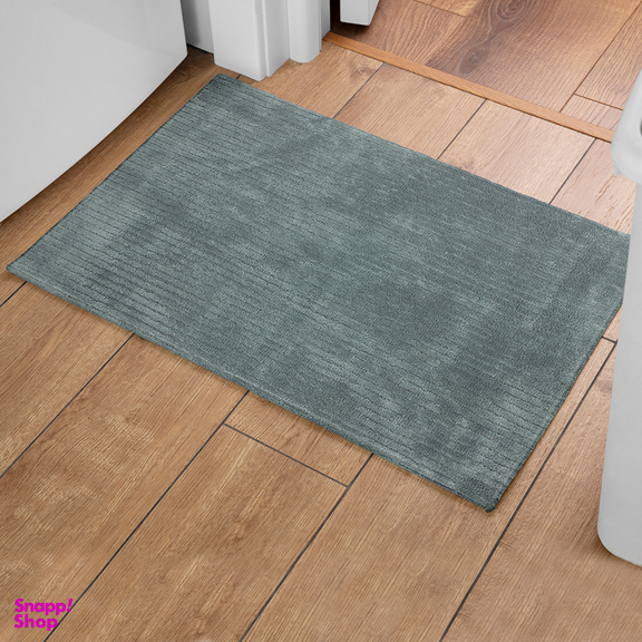پادری شاران هوم مدل اسفنج دار طرح مخمل راه راه فانتزی سایز 45×70 سانتی متر