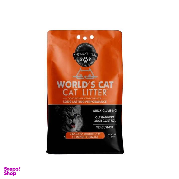 خاک بستر گربه ورد کت با رایحه تمیزی وزن 10 کیلوگرم