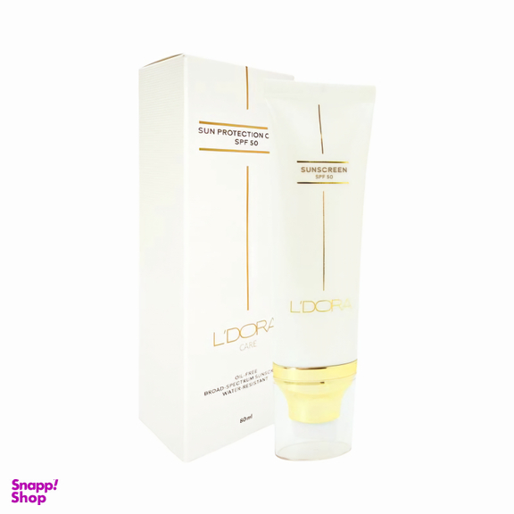 کرم ضدآفتاب لدورا مدل oil free حجم 80 میلی لیتر