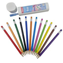 مداد رنگی نوکی 12 رنگ ام اند جی مدل اتودی کد 6901