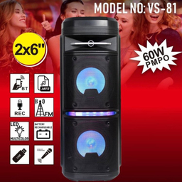 اسپیکر بلوتوثی قابل حمل وی اسمارت مدل VS-81
