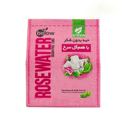 حبه بدون شکر استویا با طعم گل سرخ بیلو وزن 300 گرم