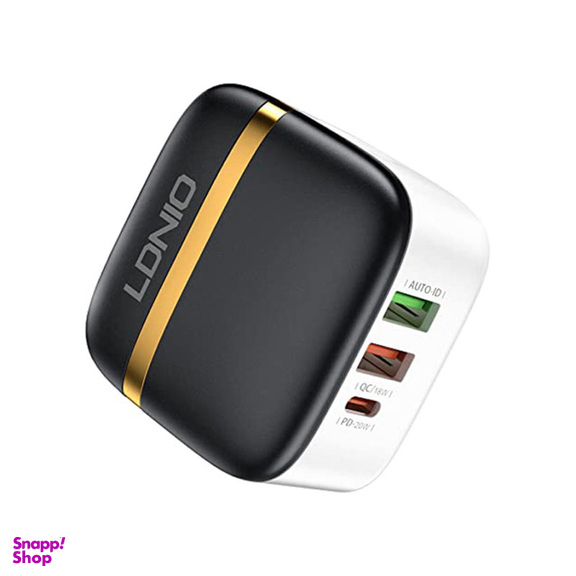 شارژر دیواری الدینیو مدل A3513Q به همراه کابل usb-c