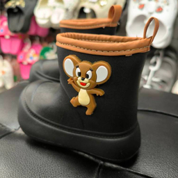 بوت پسرانه مدل تام جری ویانزا رنگ مشکی