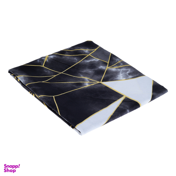 ملحفه ناتوسا مدل کشدار هندسی یک نفره سایز 120×200 سانتی متر