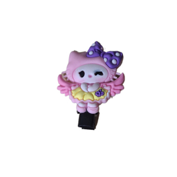 گیره مو دخترانه مدل کرومی انبری مجموعه 2 عددی