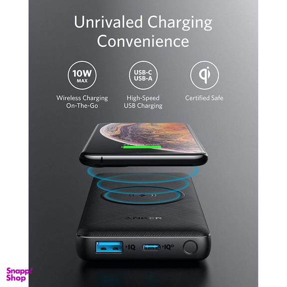 پاور بانک انکر مدل A1617 PowerCore III ظرفیت 10000 میلی آمپر ساعت