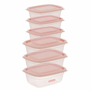 ظرف نگهدارنده نورینو مدل سامان مجموعه 6 عددی